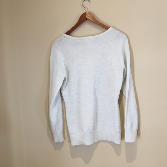 Reitmans cream sweater with shimmer - Picture 6 of 6
